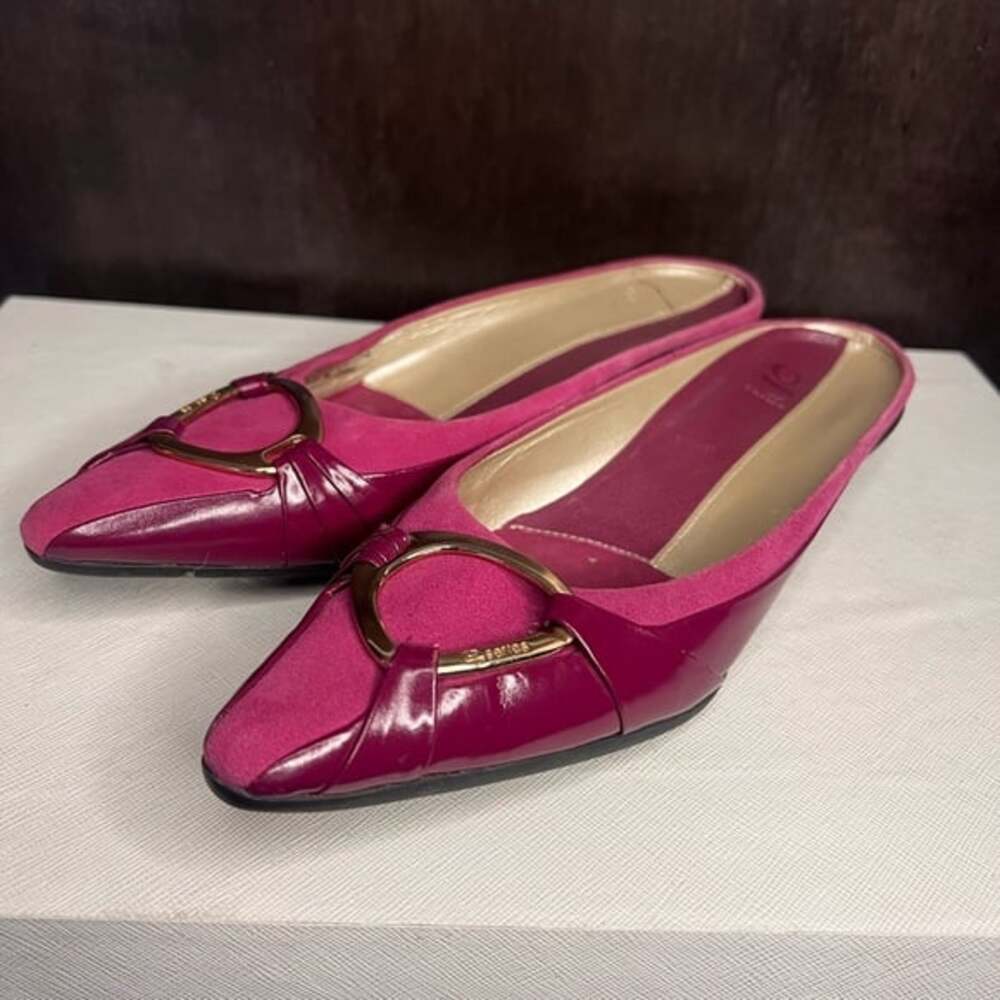 Vintage G Series Pink Mules